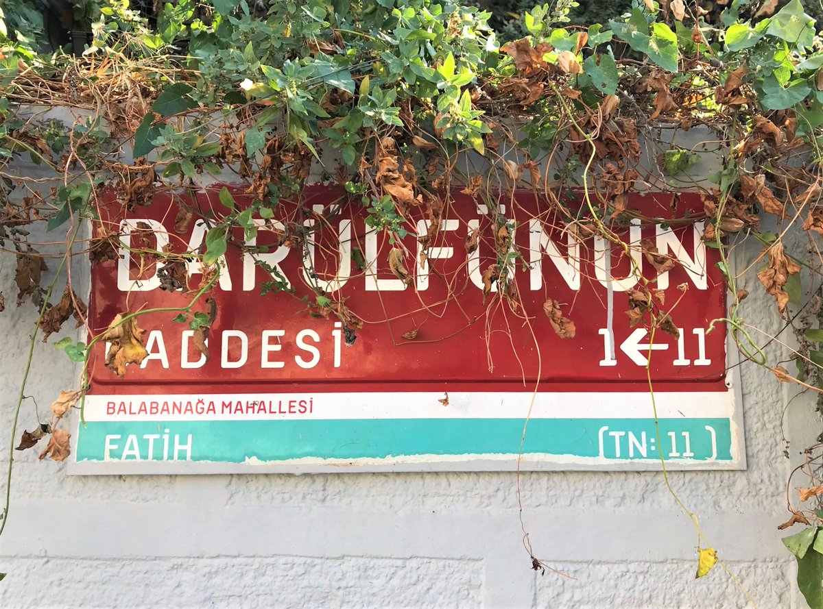 Beyazıt'ta dünyanın en güzel sokaklarından birisi...