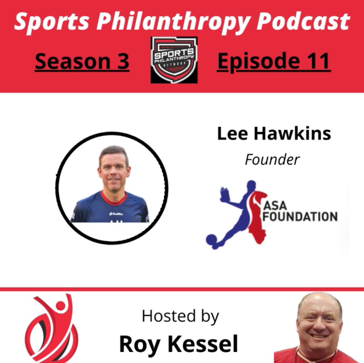 asafoundation_'s tweet photo. join us for S3:EP11 of the Sports Philanthropy Podcast as Lee Hawkins, Founder of the ASA Foundation, sits down with our host, Roy Kessel https://t.co/oybQ7UmXfz