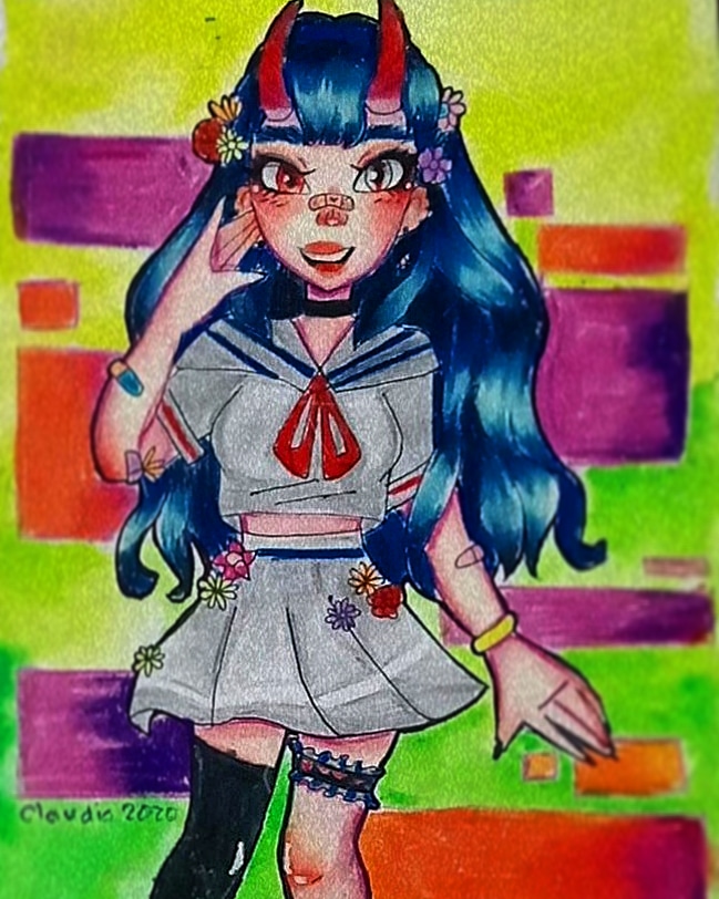 _claudia_art's tweet photo. Demonio ;)💕 #anime #dibujo #drawing #demonio #cartoon #prettie #linda https://t.co/dFzVhglx3B