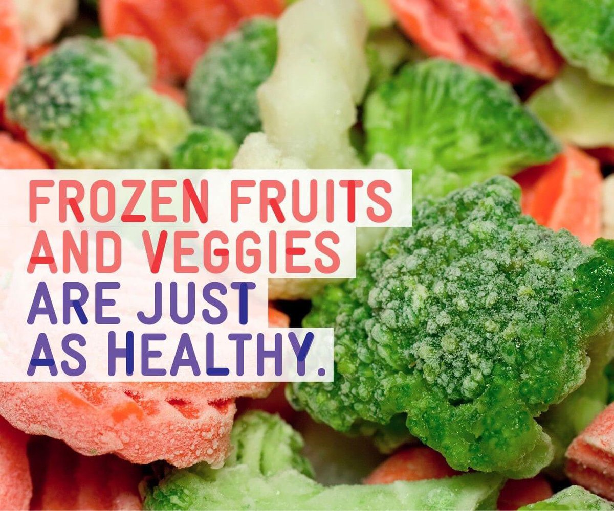 VirginiaWIC's tweet photo. Did you know that frozen fruits and vegetables are just as healthy as fresh ones? They’re usually frozen right after picking, so they keep all of their nutrients. And you don’t have to worry about eating them right away. #freezeandsave #momstrong #wictips https://t.co/onErlT68KL