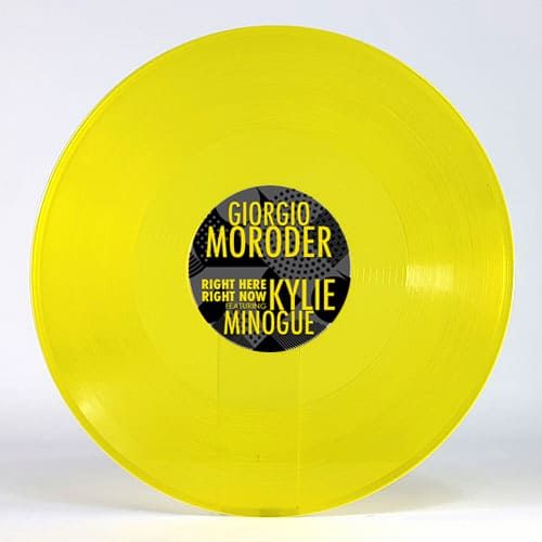 LIMITED EDITION // GIORGIO MORODER FT. KYLIE Yellow Vinyl Edition