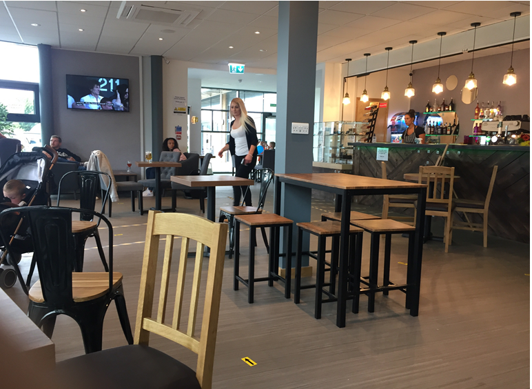 ParisiRick's tweet photo. Evolve Bar &amp; Coffee Shop is now open at Cambridge Innovation Park North. 
We're in Denny End Road, just off the A10 at the Waterbeach junction.
It's a great space to chill out - we look forward to seeing you.
https://t.co/7A6fDwVvjg
#CambridgeInnovationParks https://t.co/KGv7ssx5CY