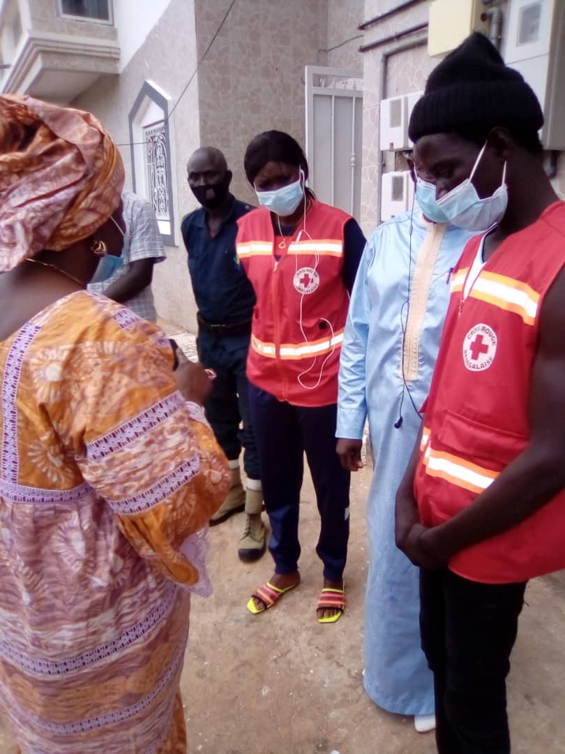 CSenegalaise's tweet photo. After Kaolack and Fatick last week, the president of @CSenegalaise is on a supervision mission of the community-based surveillance project in Ziguinchor with @CroixRougeBE from 16 to 18 September. She will advocate with the authorities #kebetu #senegal https://t.co/0XljBePF5V