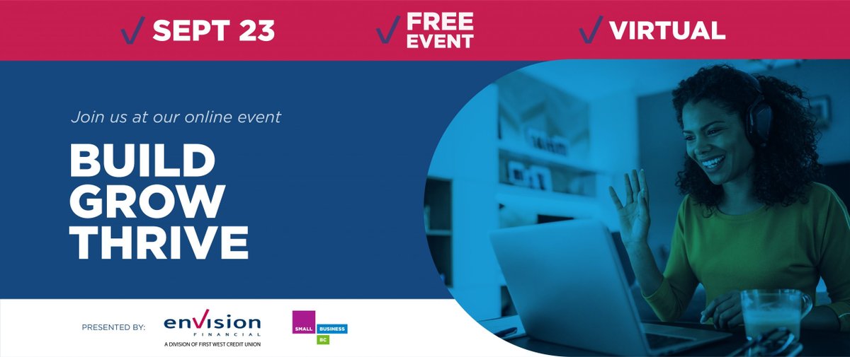 Comm_FuturesBC's tweet photo. Visit Community Futures, Entrepreneurs with Disabilities at our virtual booth on Sep. 23rd.
https://t.co/cxBq4Tkk1k
#CommunityFutures #EDP #EntrepreneursWithDisabilites #BuildGrowThrive #SmallBusinessBC #Envision https://t.co/tM05ExXTuB