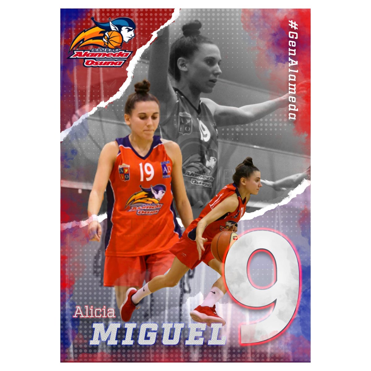 BasketAlameda's tweet photo. #Renovada || Alicia Miguel @AliciaML98 tras una perfecta adaptación en un año corto pero intenso, el #AlamedaGarden disfrutará nuevamente de su velocidad, sus entradas y triples imposibles!!
#GenAlameda https://t.co/bB81bFn5tW