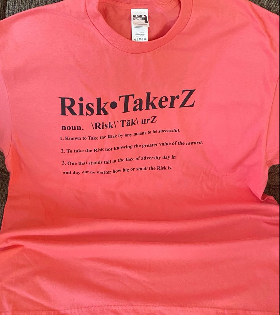 THURSTY_JD's tweet photo. THE DEFINITION OF.... T-SHIRTS AVAILABLE FOR PURCHASE NOW. $40 #RiskTakerZ HOW YALL COMING TWITTER 🧐 WHITE AND BLACK ALSO AVAILABLE FOR PURCHASE https://t.co/CNwrjtnjIu