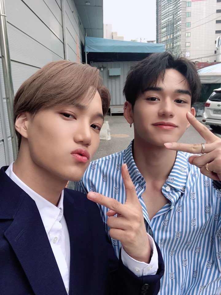 incorrectlukai's tweet photo. After dozens of years , I’m back . #superM #lucas #kai https://t.co/xIZEZ398gc