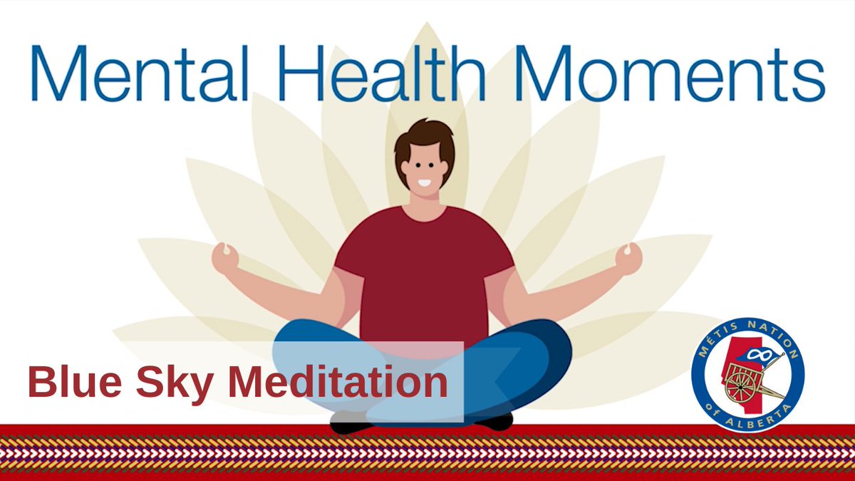 AlbertaMetis's tweet image. #Mindfulness is an ancient &amp;amp; evidence-based practice that can help us ground our emotions. 

In this video, #RN, #teachingprofessor &amp;amp; #Métis citizen Keith King guides you through 2 mindfulness practices: visualization &amp;amp; blue-sky meditation. ow.ly/Uwdl50Bmq1W