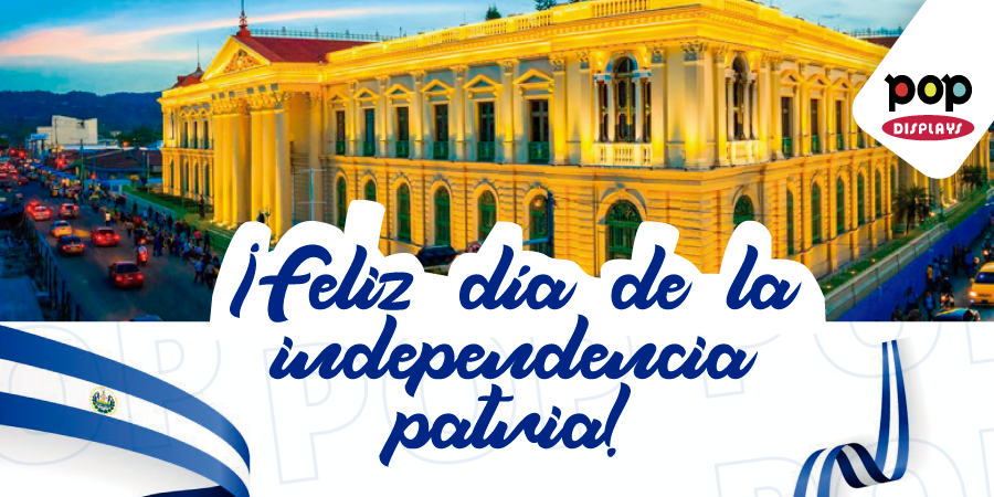 popdisplayssv's tweet photo. ¡Feliz día de la Independencia a todo el pueblo salvadoreño! 

¡POP Displays, es una empresa orgullosamente salvadoreña!

#FelizDíaDeLaIndependecia #15deSeptiembre #POPDisplays https://t.co/dpiZ5D4tMX