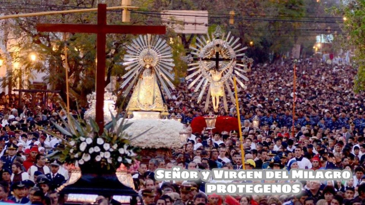 ariel_chuky's tweet photo. Mi más profundo deseo es que pronto podamos estar así de juntos impulsados por la fe y bajo la protección de nuestros santos patronos. El Señor y la Virgen del Milagro no nos van a desamparar, pongamos de nosotros para que esto pase. Feliz Milagro para todos ♥ https://t.co/K5oEafLXwd
