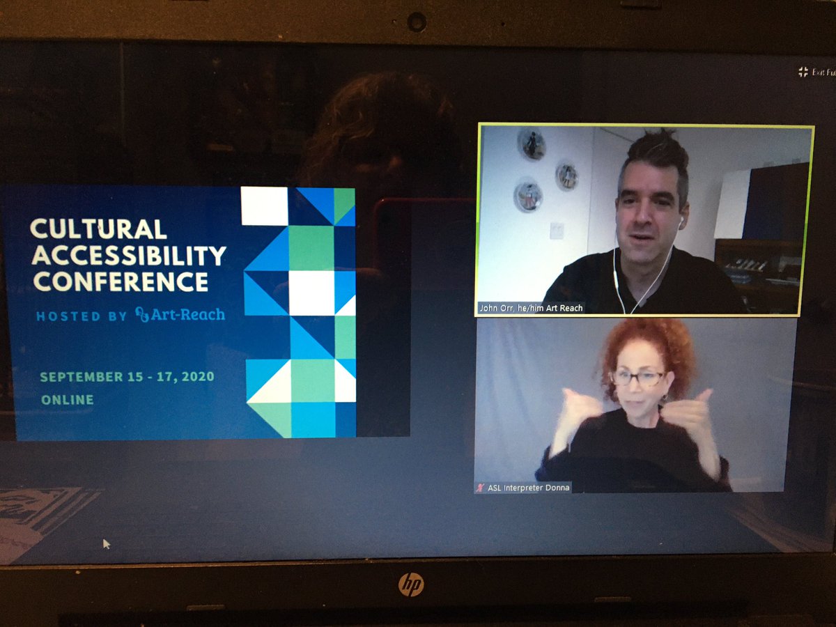 JenniferNorris2's tweet photo. Excited to be spending part of my day at @ArtReachPhilly Cultural Accessibilty Conference w folks from 36 states and 8 countries. Looking forward to keynote address by Betty Siegel of #AccessLEAD #ArtReachCAC https://t.co/LOWljiMpdd