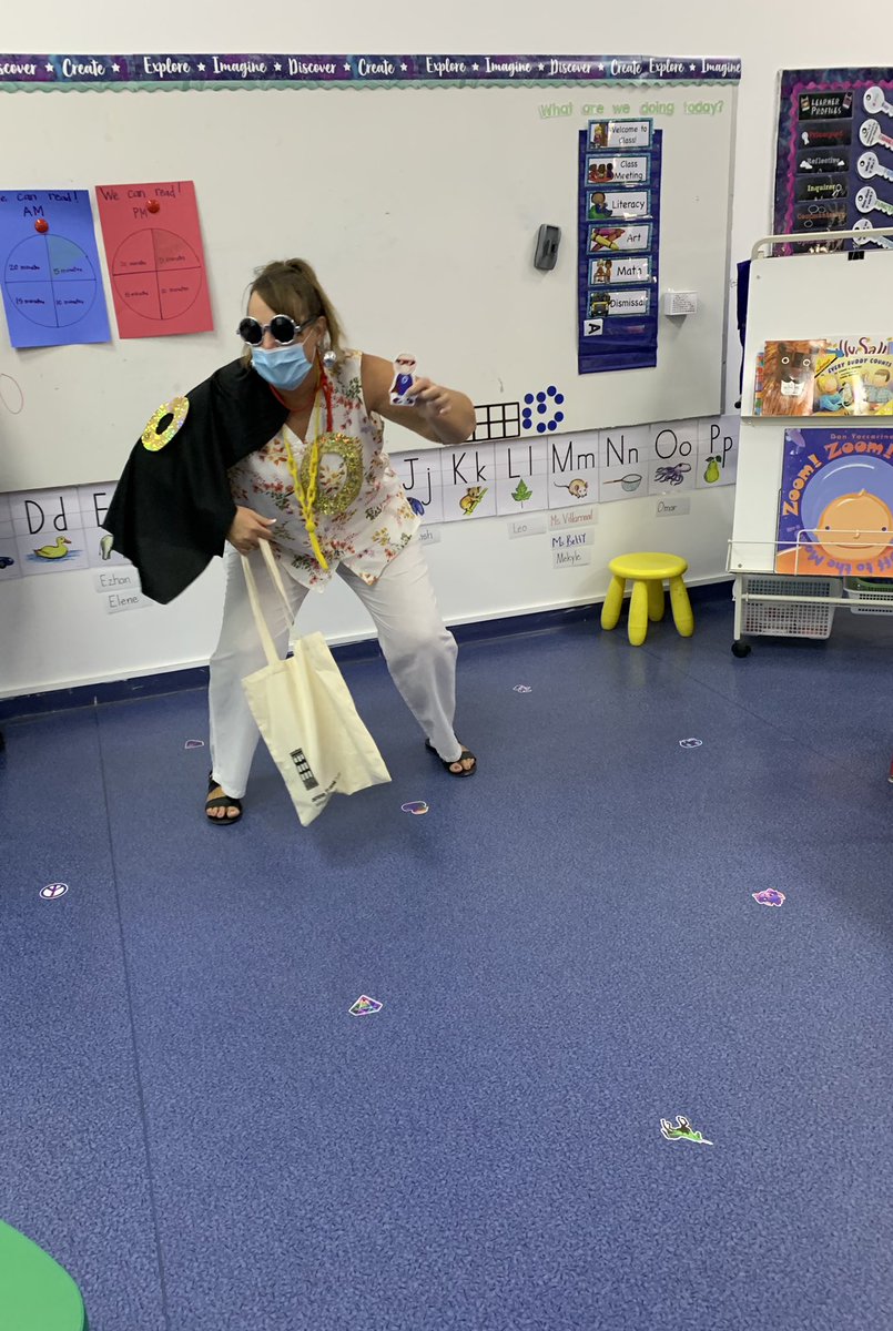Zero the Hero came to visit for the 10th day of school! She saves a space so all the other numbers can stay in their place! <a href="/aisalions/">American International School Abu Dhabi</a> #aisalions #AISAstrong