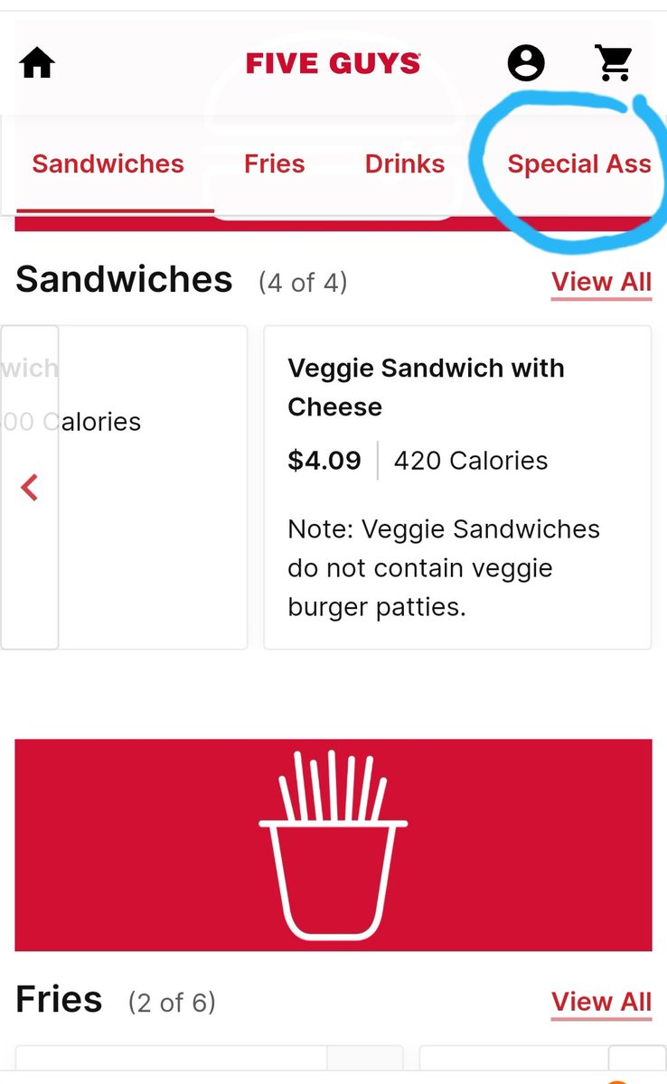 aimee_steichen's tweet photo. Yes, I'll take an oder of Special Ass 
@FiveGuys #fiveguys 😂 https://t.co/mMg0eJtjOE