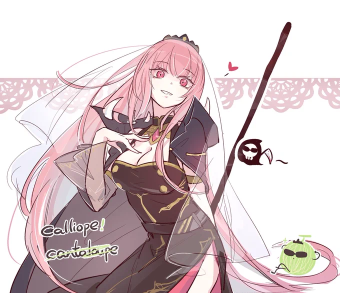カリちゃん可愛いすぎで死ぬ-- !!!
(蜜瓜可爱)(小声)
#callillust 