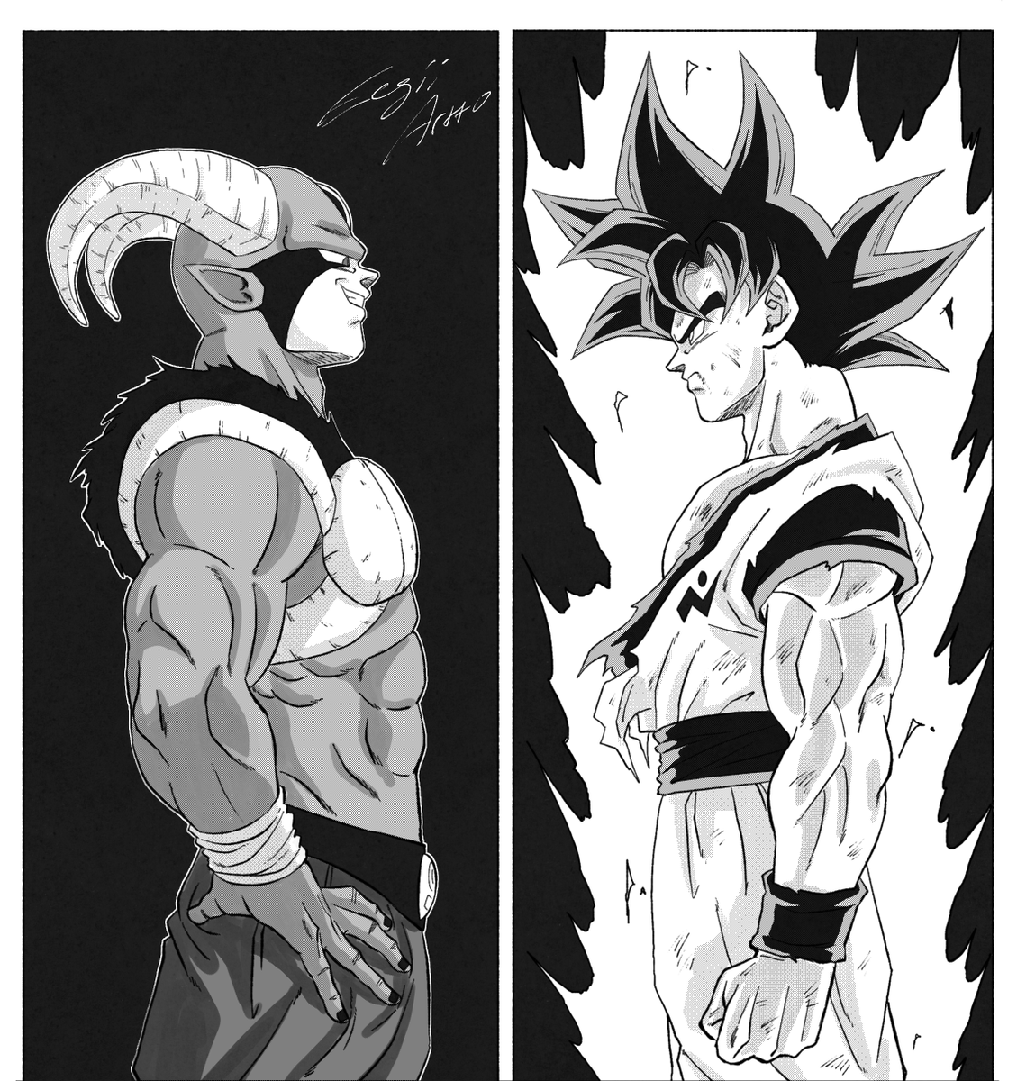 Moro & UI Omen Goku 