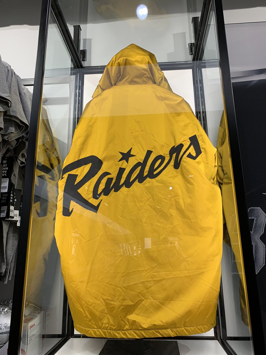 raiders sideline jacket