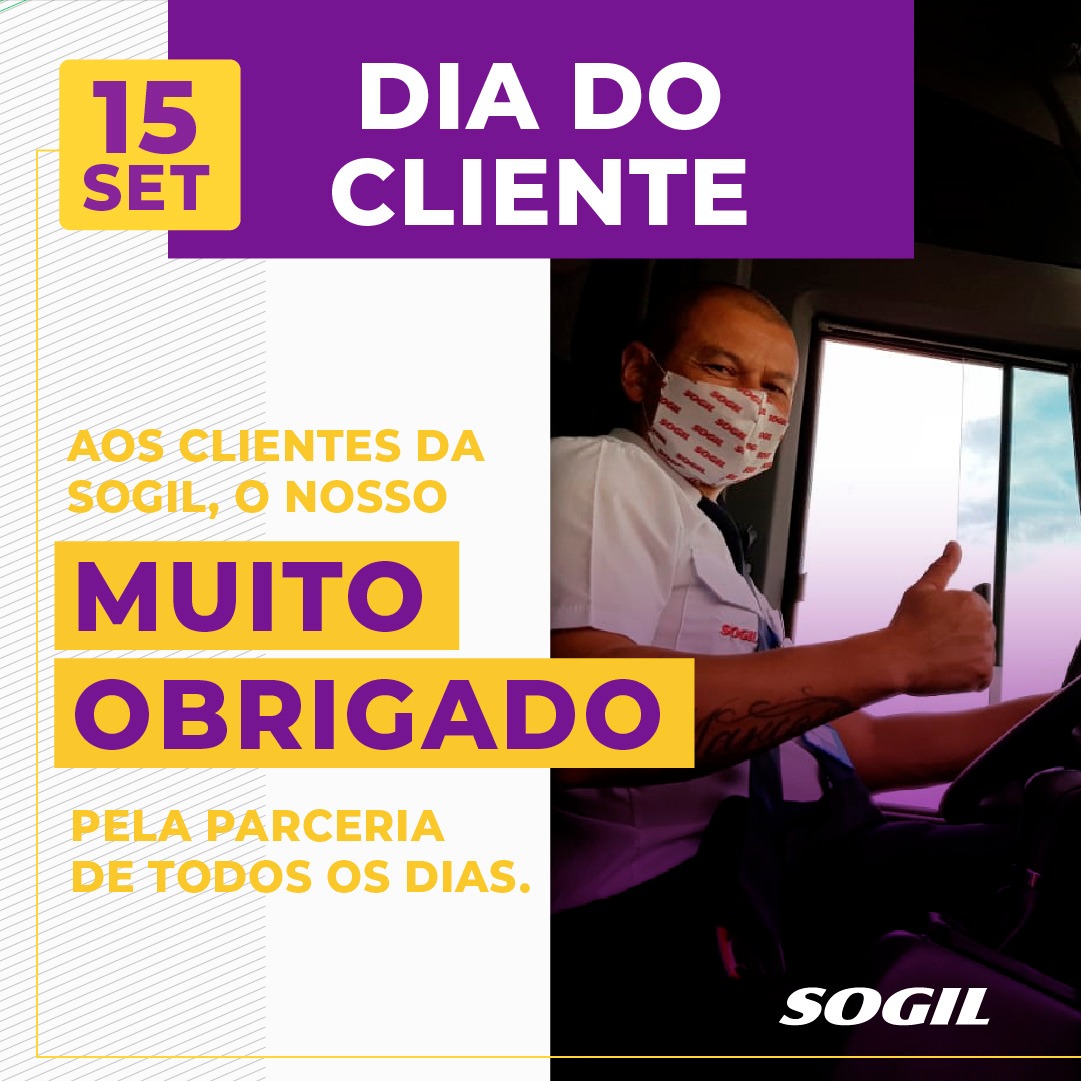 SOGIL_Oficial's tweet photo. #DiaDoCliente 🚍🎈🥳
Desejamos os #parabéns a todos os clientes que nos acompanham diariamente. #SOGIL #Gratidão #Obrigado #ClienteSOGIL https://t.co/CUle9fwGVg
