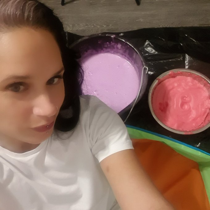 Pretty colours ready to go.. 💦😈 #gunge #pies #pink #purple #wam #wet #messy #fetish #splosh #slposher<a href="/tag/gunge"class="tags">#gunge</a><a href="/tag/pies"class="tags">#pies</a><a href="/tag/pink"class="tags">#pink</a><a href="/tag/purple"class="tags"><span>#purple</span></a><a href="/tag/fetish"class="tags"><span>#fetish</span></a><a href="/tag/wet"class="tags"><span>#wet</span></a><a href="/tag/messy"class="tags"><span>#messy</span></a><a href="/tag/wam"class="tags"><span>#wam</span></a><a href="/tag/sploshing"class="tags"><span>#sploshing</span></a><a href="/tag/whitetshirt"class="tags"><span>#whitetshirt</span></a>