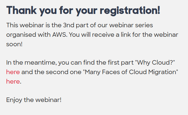 samulipolvi's tweet photo. @Solita_Insights @AWS I accidentally applied to the 3nd part 😬 https://t.co/5ubUN1yUin