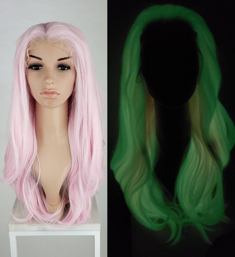PoseWigs's tweet photo. Just one left in stock!!! 😱 Grab this gorgeous pastel pink #glowinthedark wig for some Halloween fun. 💝 https://t.co/ieoDzUOBRn #posewigs #pinkwig https://t.co/g00L7UxerQ