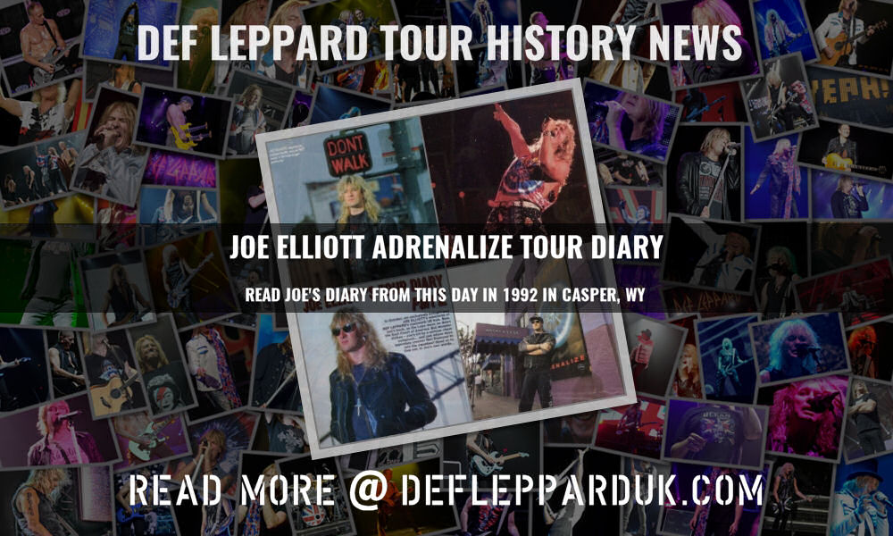 dltourhistory's tweet photo. Def Leppard News - Classic JOE ELLIOTT #DEFLEPPARD Tour Diary #CASPER, WY 1992 🇬🇧🇺🇸
#JoeElliott - "Put your brain-dead roadie back in his little box and tell him to shut his hole."
#Adrenalize #AdrenalizeTour #SevenDayWeekend #InTheRound
https://t.co/S4szUY8UOs https://t.co/pfBvZwkEIi