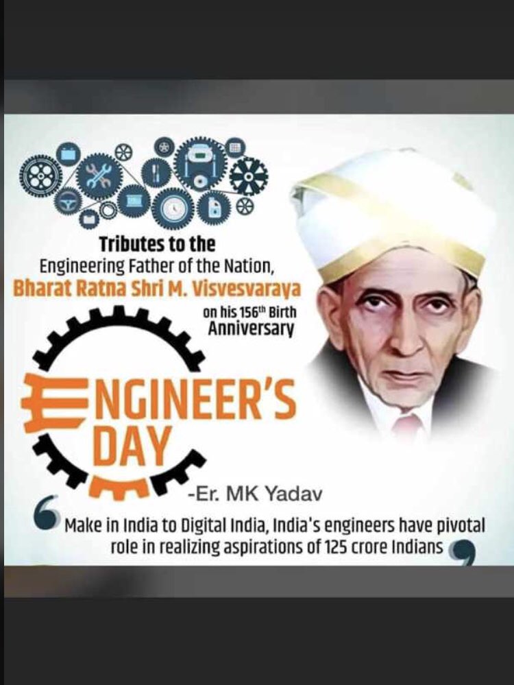 ManojYadav_UP60's tweet photo. We move the world #ROYAL #MECHANICAL
We create the magical world #CS,#IT We build the nation #CIVIL
We make the people fly #AERO
We r the powers #EC,#EEE
#Sept15 #HappyEngineersDay
#proud #own #myself #BeingEngineer
#manojyadavghaziabad #15september #collegetimes #goldentimes https://t.co/lzjoz3lBfR