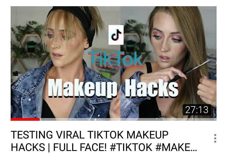 HelloCrime's tweet image. Go check out the new #TikTok #makeuphacks video &amp;amp; subscribe! 
#Giveaway will be announced in the next video!
youtu.be/I2OahGOTgmw
#makeup #hacks #viralTiktok