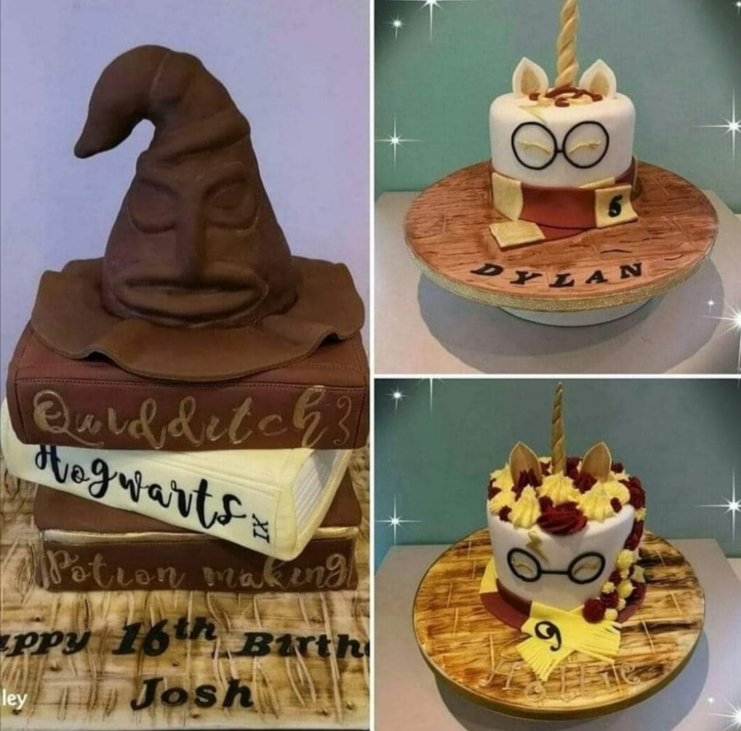 DoncasterThe's tweet photo. Loved making these Harry Potter Cakes #HarryPotter #harrypotterfandom #cakemakerdoncaster #doncaster #southyorksbiz #southyorkshire #unicorncake #harrypotterUnicorn #birthdaycake #twittercake https://t.co/SBvFfyhQjZ