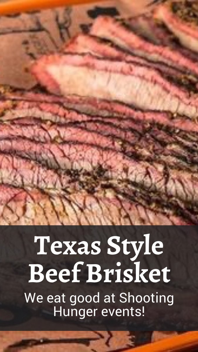 Texas style beef brisket is coming your way at Shooting Hunger / Nashville on 9-24 sponsored by Tyson - Shelbyville and cooked by pitmaster Tim York! shootinghunger.com