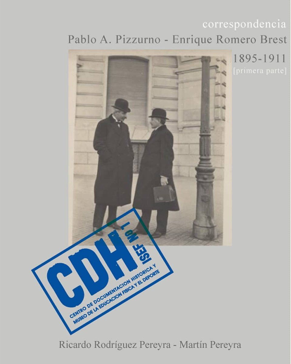 CDHenmovimiento's tweet photo. Con gran alegría presentamos el documento "Correspondencia Pablo Pizzurno - Enrique Romero Brest 1895 -1911". 
Esta Primera Parte incluye un centenar de cartas,esquelas,telegramas y postales conservadas y digitalizadas en el CDH. https://t.co/Ps4LH2H6Pl