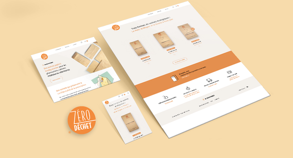 ♻️✉️🟠 Nouveau site marchand efficace et élégant pour Zéro Déchet - Pocheco - Des enveloppes vraiment zéro déchet pour pharmaciens, vétérinaires ou votre petite entreprise ! pochecozerodechet.com