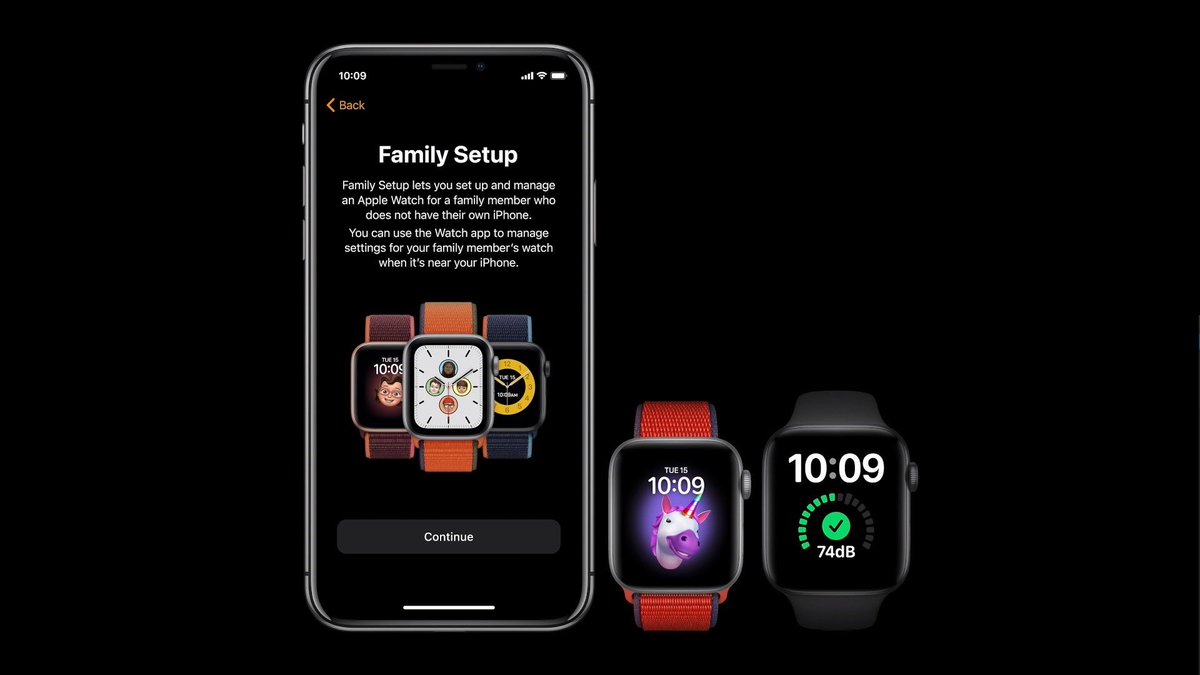 Family Setup for Apple Watch is super cute.you can get your kids / parents an Apple Watch and use your iPhone as the “base” — without them having to have an iPhone of their own.They get their own number and everything — but you have total control over what they can do.