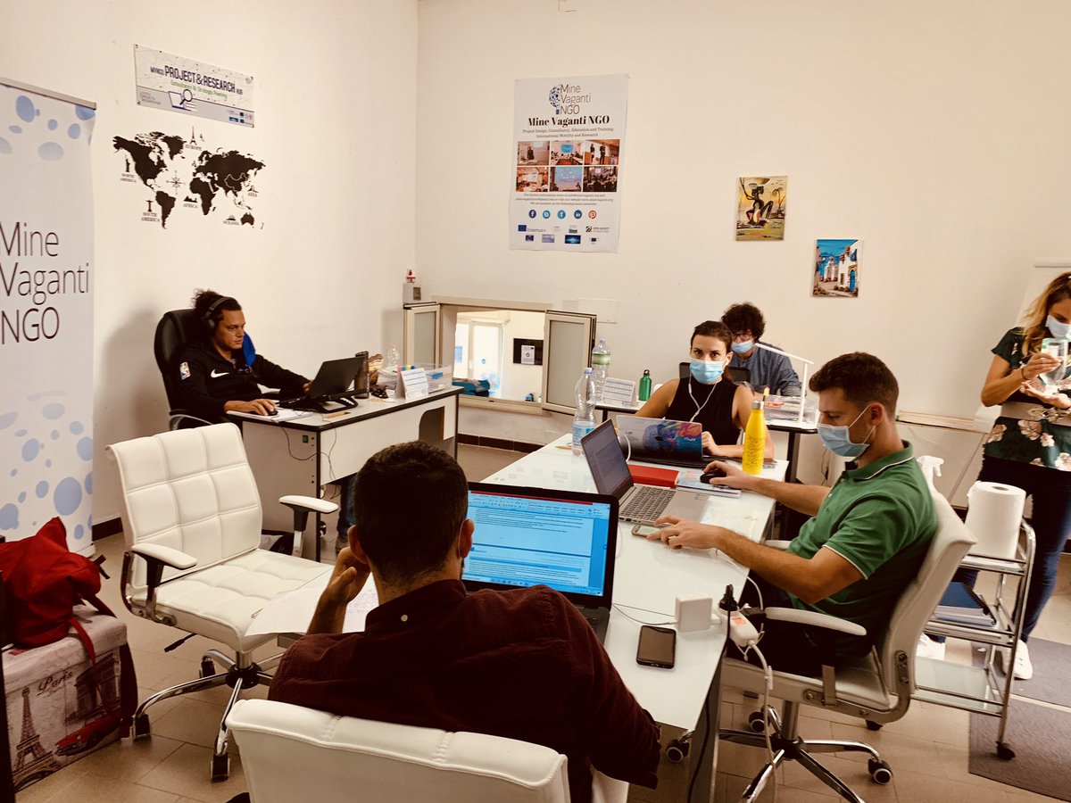 MineVagantiNGO's tweet photo. #MineVagantiNGO #MVNGO is working hard on the implementation of more than 120 #Active #Projects all sectors of #ErasmusPlus and #H2020 #Justice

Our team is also planning the next deadlines with #EuropeanProjectDesigners in #Youth and #Digital calls.

#StayTuned #HardWorkPaysOff https://t.co/JE72RSdRYO