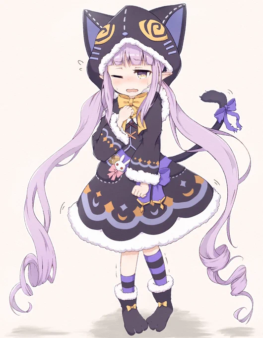 トイレを我慢するキョウカちゃん 