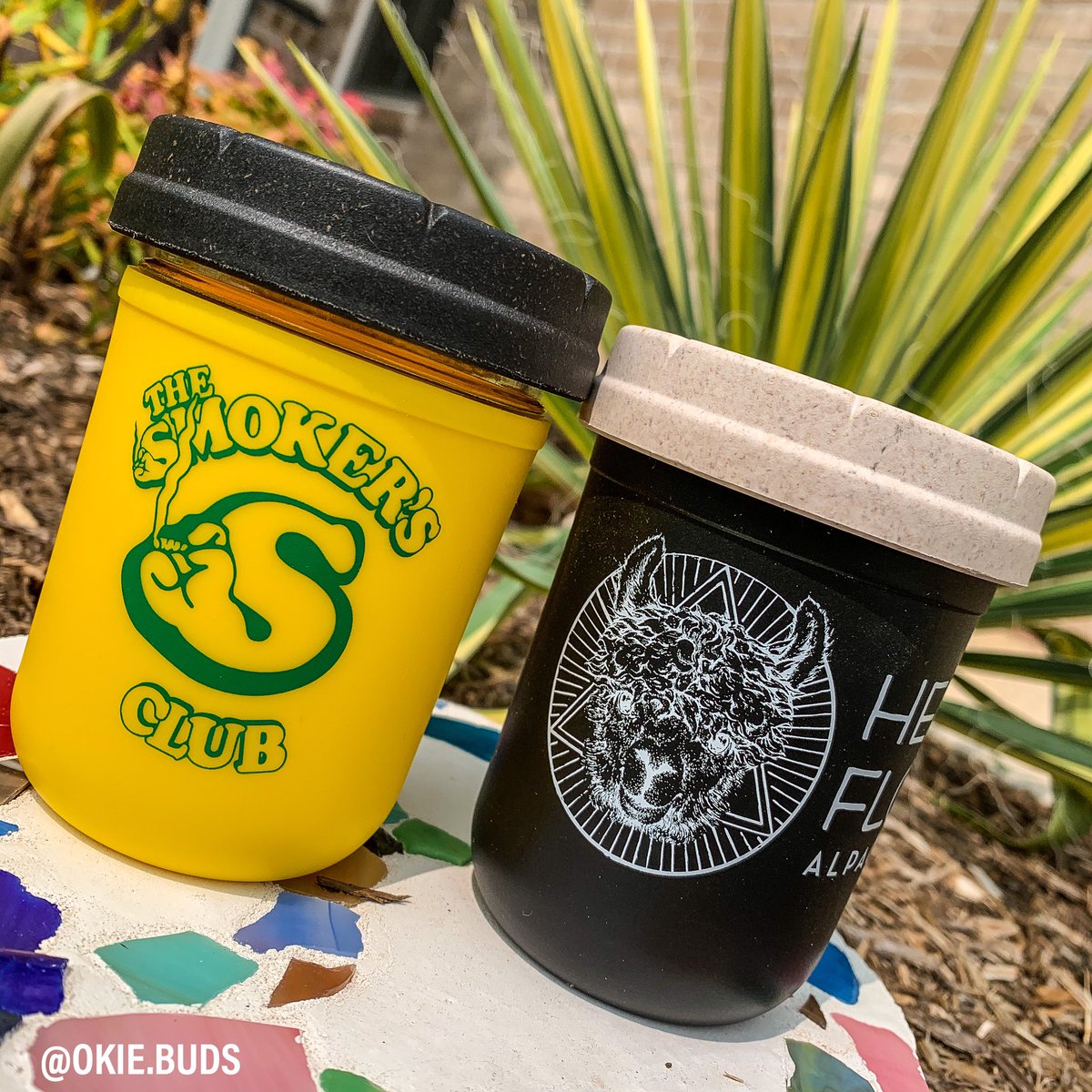 okiebuds_'s tweet photo. There’s not a cooler jar on the market! @ReStashJars come in all kinds of designs, sizes &amp; colors! I love the two I have! I keep the best of the best in my @TheSmokersClub jar because obviously..... https://t.co/ebD2yOzxRq