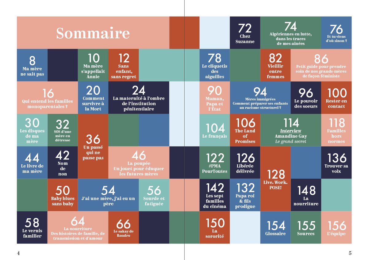 womenwhodostuff's tweet photo. 🔥Il est là, le sommaire complet du magazine !
60 contributrices pour 160 pages d'exploration féministe et engagée du thème de la famille ! 🔥

Il vous reste seulement 5 jours pour précommander votre exemplaire ⤵️
https://t.co/7uLNw3X8me https://t.co/DoD9l6dY3K
