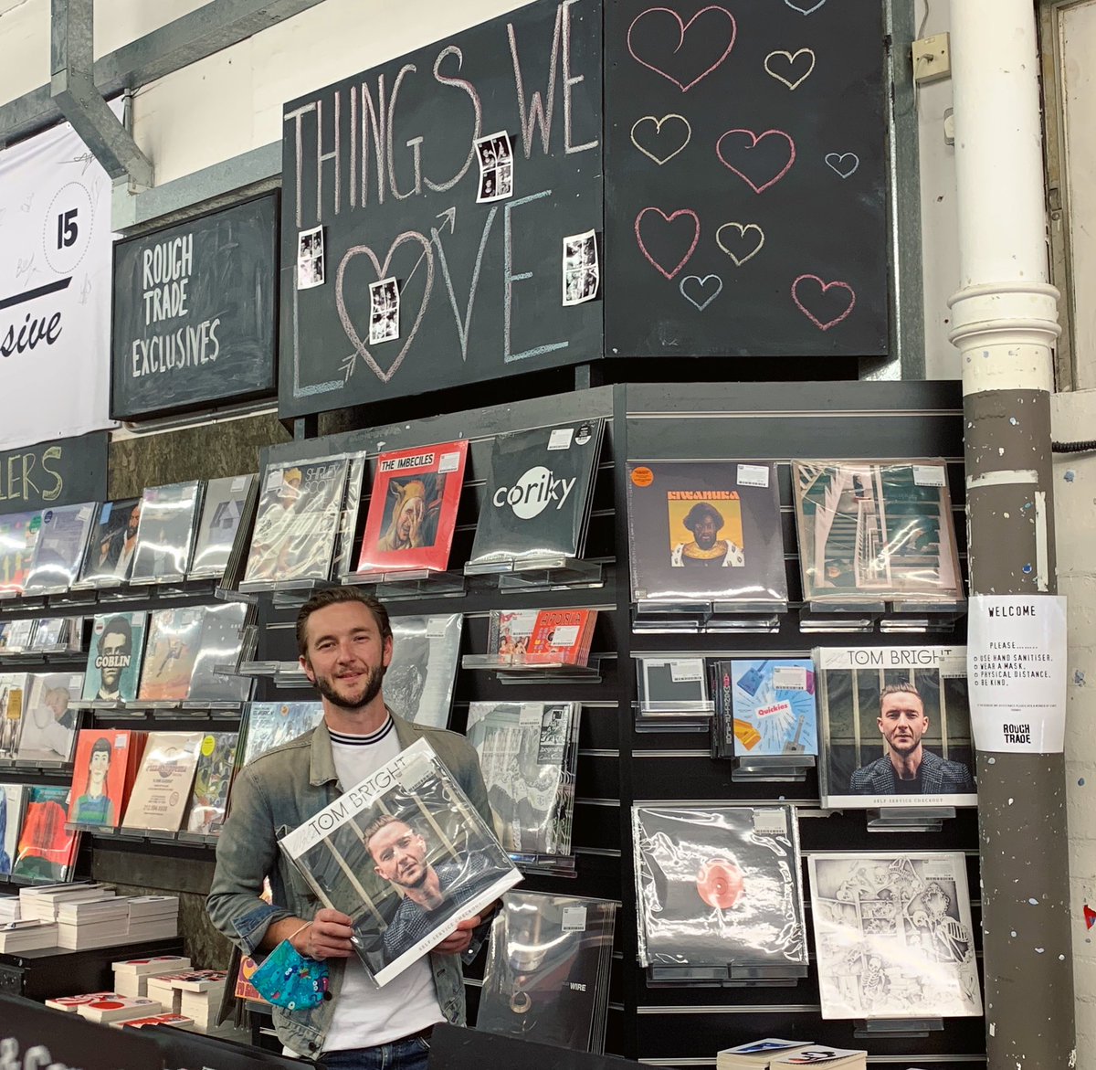 tombrightmusic's tweet photo. Finally got down to see my mug @RoughTrade. To everyone who noticed they’d ran out of stock, you’ll be pleased to know they’re back on the shelves! 👊
-
https://t.co/lTJiTJkZKD
-
#SelfServiceCheckout #Vinyl #RoughTrade #BackInStock #InStock https://t.co/6PfPbfVIsY