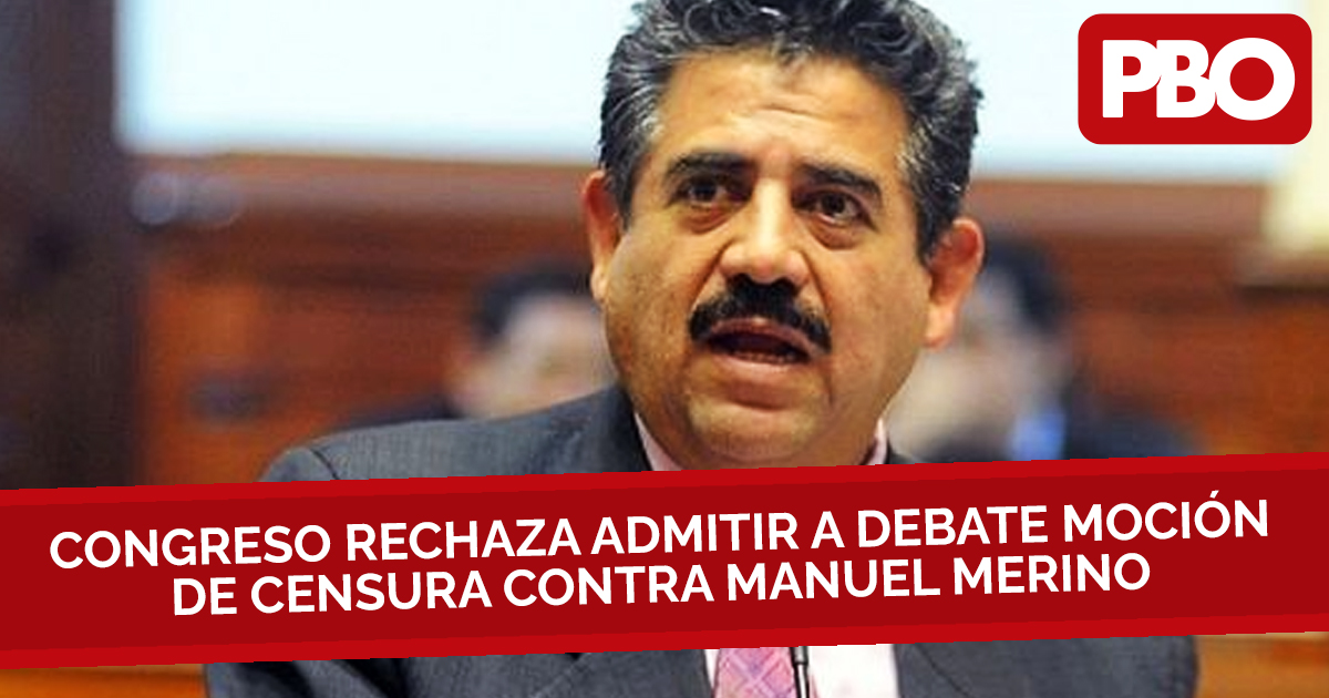 PBOPeru's tweet photo. #Congreso rechaza admitir a debate moción de censura contra #ManuelMerino

🚨  Pedido fue presentado por #FrenteAmplio: 10 a favor, 93 en contra y 21 abstenciones

#PBOd
#Phillip #Butters #URGENTE #LoÚltimo #Vizcarra #COVID19 #BetoOrtiz #VizcarraNiUnDiaMas https://t.co/3R85DgpLfT