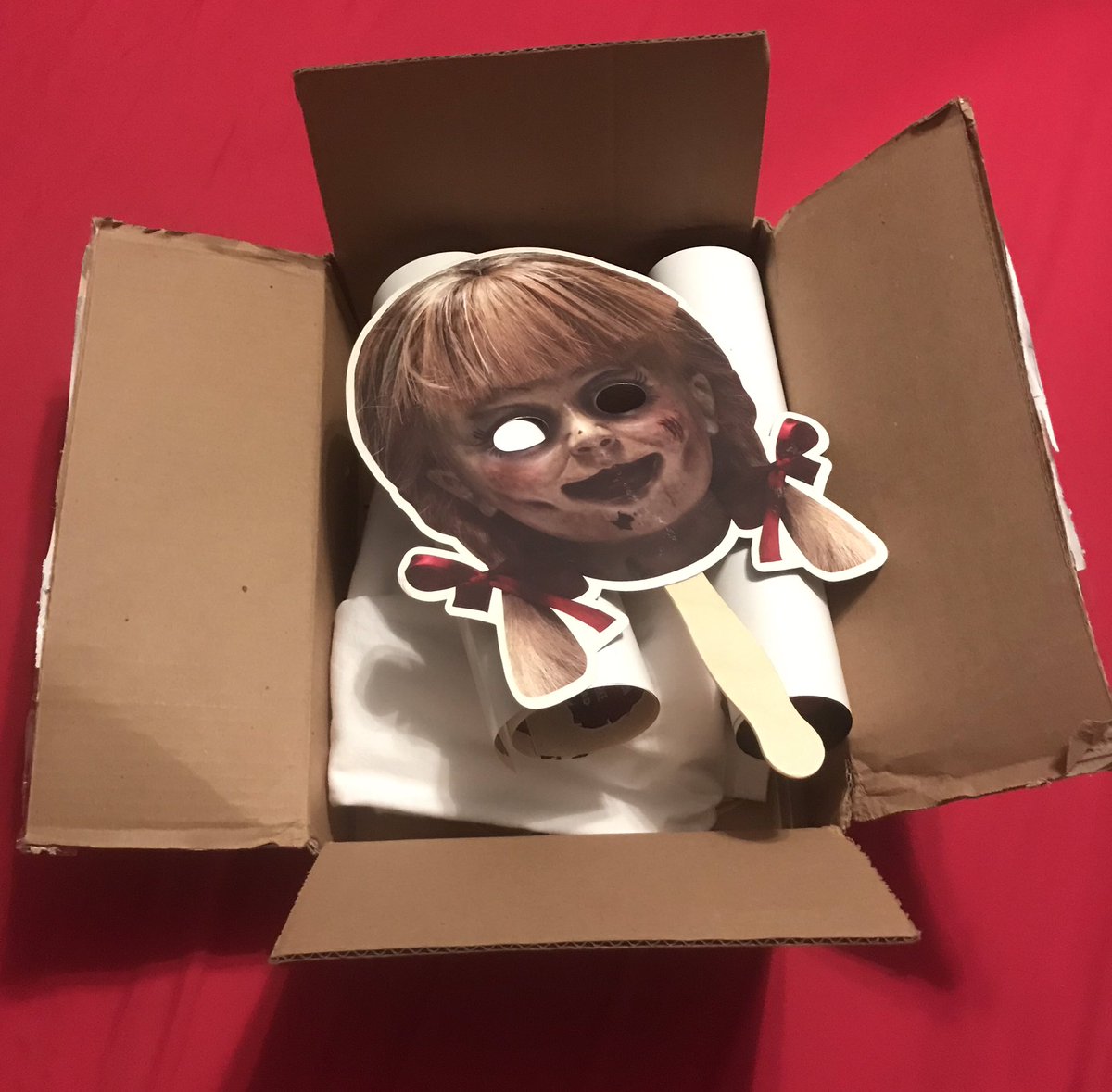 HeatherSmith85's tweet photo. I love Mail Day! Thank you @HorrorShow666 for all the amazing items in this month’s #BoogieBox. I love it all! #StayScared. https://t.co/EY5aNBYU2Z