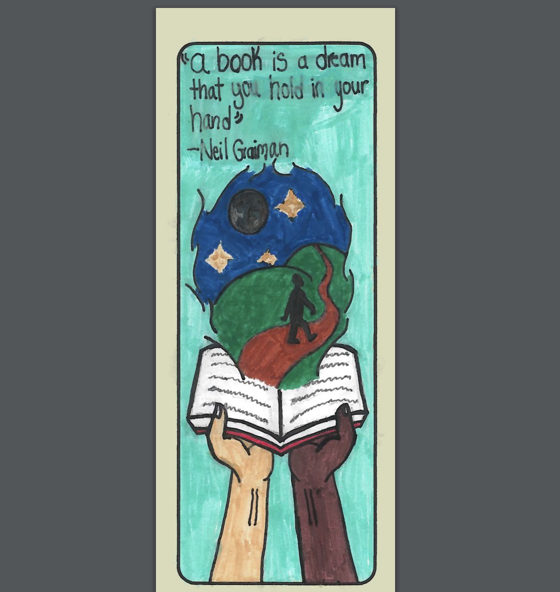 branksomehall's tweet photo. Bookmark this for #BHFall2020. Congrats to Alana and Sunny for their award-winning designs, an annual Resource Centre tradition. Its display honours the late U.S. statesman John Lewis, co-author of March, a graphic trilogy about the Civil Rights Movement.  #BranksomeHall https://t.co/IoEdtzMc0N