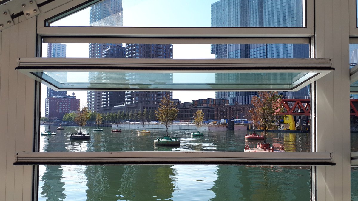 arnoudmolenaar's tweet photo. Just had an Inspiring meeting with @degraaf_e about results and our dreams on Floating Development as one of the solutions for Urban #Climateresilience with a view on the Floating Office @GCAdaptation https://t.co/yTSeoEU2nr