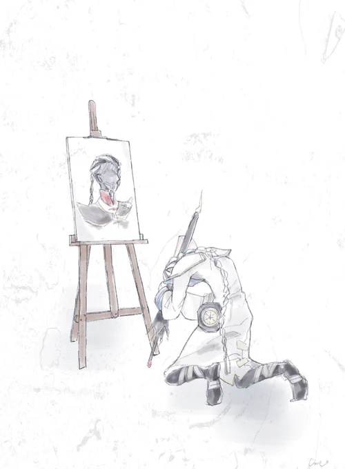 "画家が見せたもの"と"それぞれの後悔"

画家くんの能力見て衝動的に描きました(n番煎じ)
深読み大好き
#第五人格イラスト 