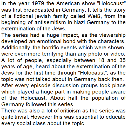ServiceAbroad's tweet photo. #austrianserviceabroad #serviceabroad #gedenkdienst #socialservice #peaceservice #voluntaryservice #npo #responsibility #travel #movie #Holocaust https://t.co/jCZRQadZKY