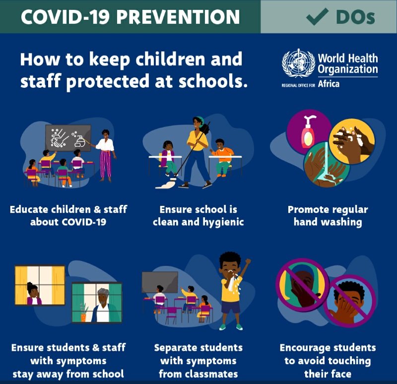 As schools reopen in Zimbabwe, here are some tips to protect students and teachers