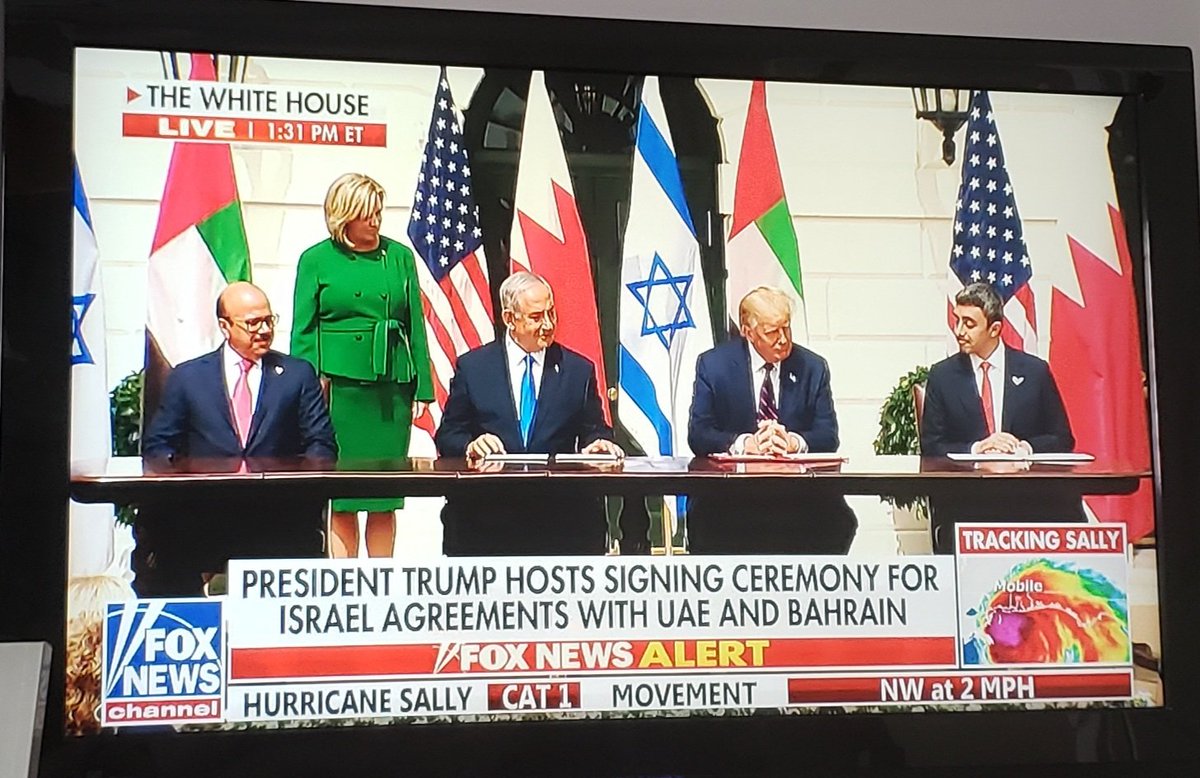 zman3606's tweet photo. Give @realDonaldTrump the credit he deserves,  got the job done...... peace for all https://t.co/cxrWZPq4gB