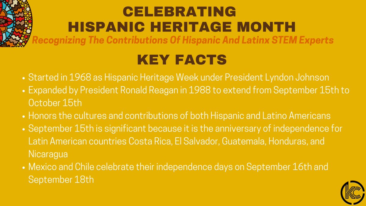 DrKChilds's tweet photo. Let’s celebrate Hispanic Heritage Month by recognizing some AMAZING Hispanic and Latinx STEM Experts.

Today’s Expert is Concha Gómez

Link To All The Experts 👉🏿 https://t.co/wJyDZTBpr2

#HispanicHeritageMonth2020 https://t.co/JpQB7YuVnk