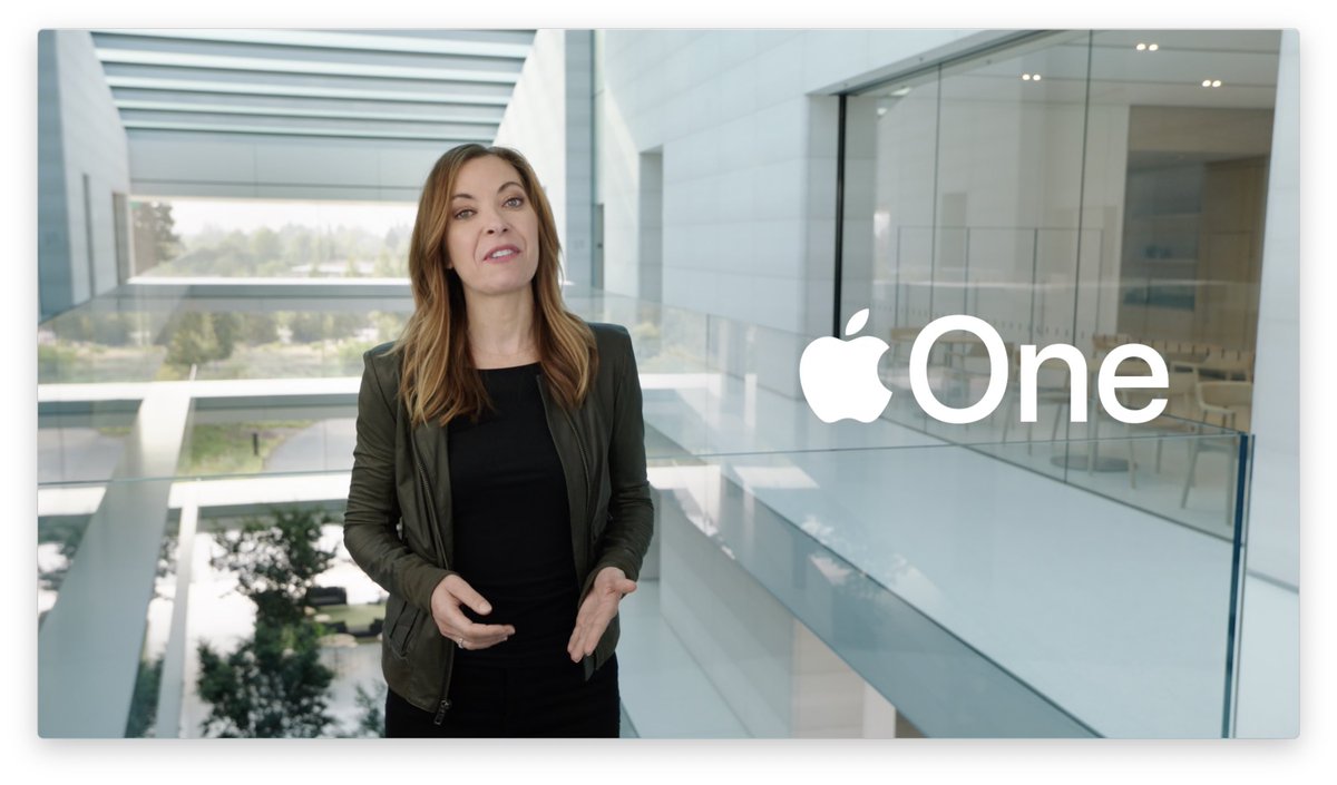 spin9's tweet photo. Apple ประกาศเปิดตัว Apple One รวมทุกบริการ เข้าด้วยกัน (จ่ายราคาเดียว ได้หลายบริการ) ประกอบไปด้วย Apple Music, Apple TV+, Apple Arcade, iCloud Storage ราคาเริ่มต้น $14.95 ต่อเดือน

และบางประเทศจะมีแพ็ก Premier ที่มี News+ และ Fitness+ ด้วย (ไม่มีในไทย)

#AppleEvent https://t.co/YvISyKzwhO