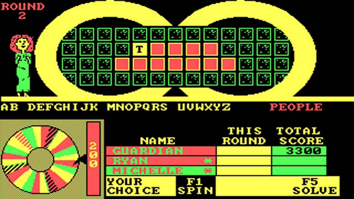 I'd suggest the ShareData gameshow classics:Jeopardy and Wheel of Fortune.
