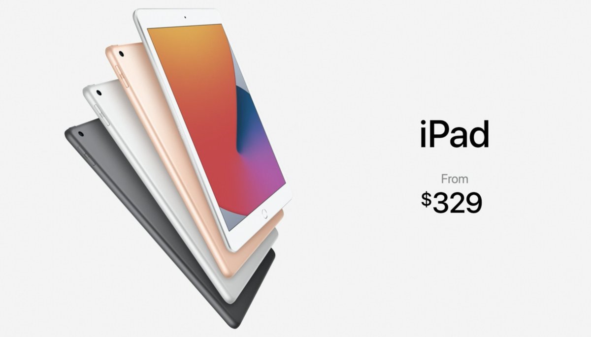 #AppleEvent #iPad8 Arranca en #329 y estará disponible desde el viernes