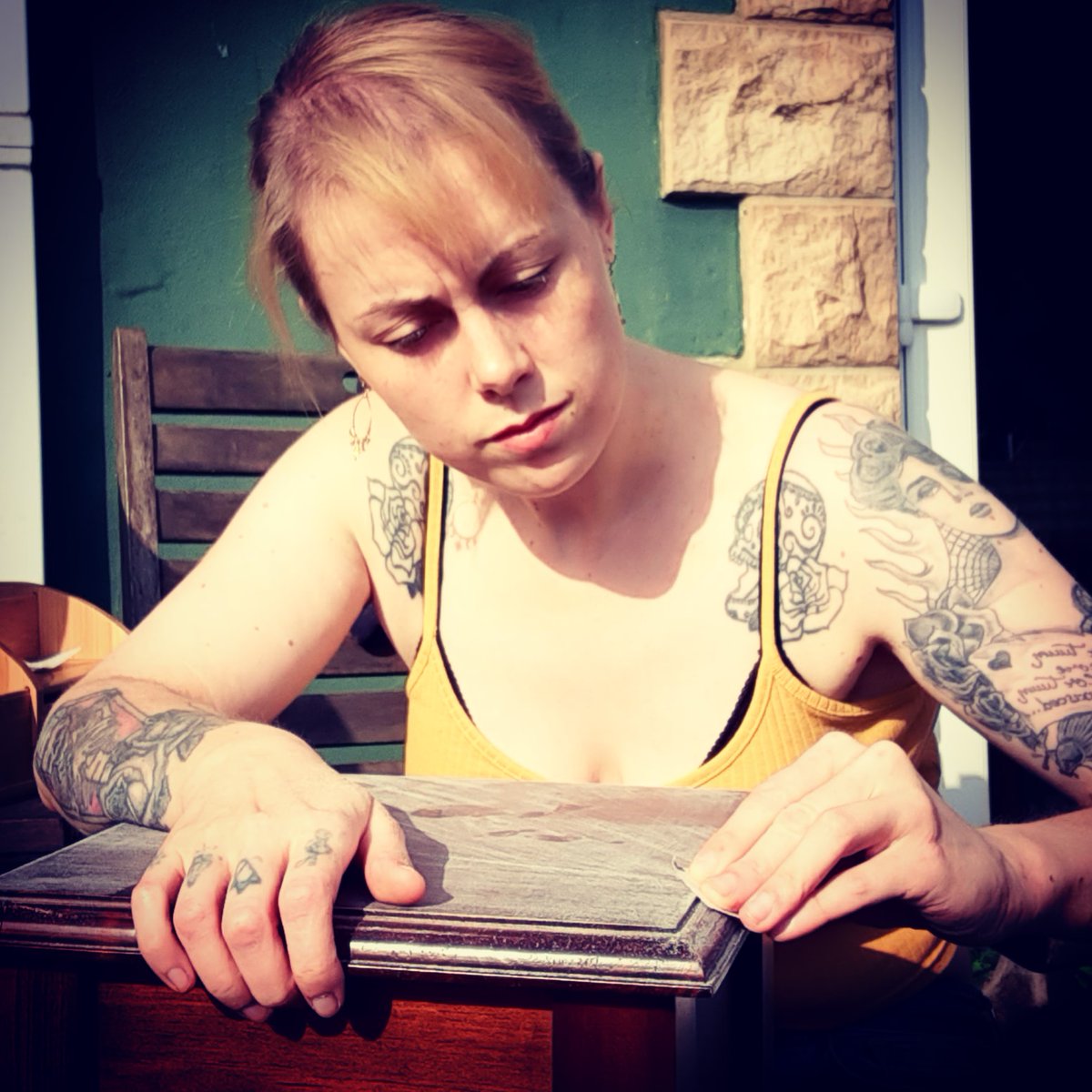 Emma Tilney (@emmatilney1) on Twitter photo Look at that furrowed brow - concentrating hard on that sanding! Working on a very special set for some very special Clowns...keep an eye out for updates...#setdesign #setmaking #setdressing #theatre #creativity #clown #making #design  #props Look at that furrowed brow - concentrating hard on that sanding! Working on a very special set for some very special Clowns...keep an eye out for updates...#setdesign #setmaking #setdressing #theatre #creativity #clown #making #design  #props
